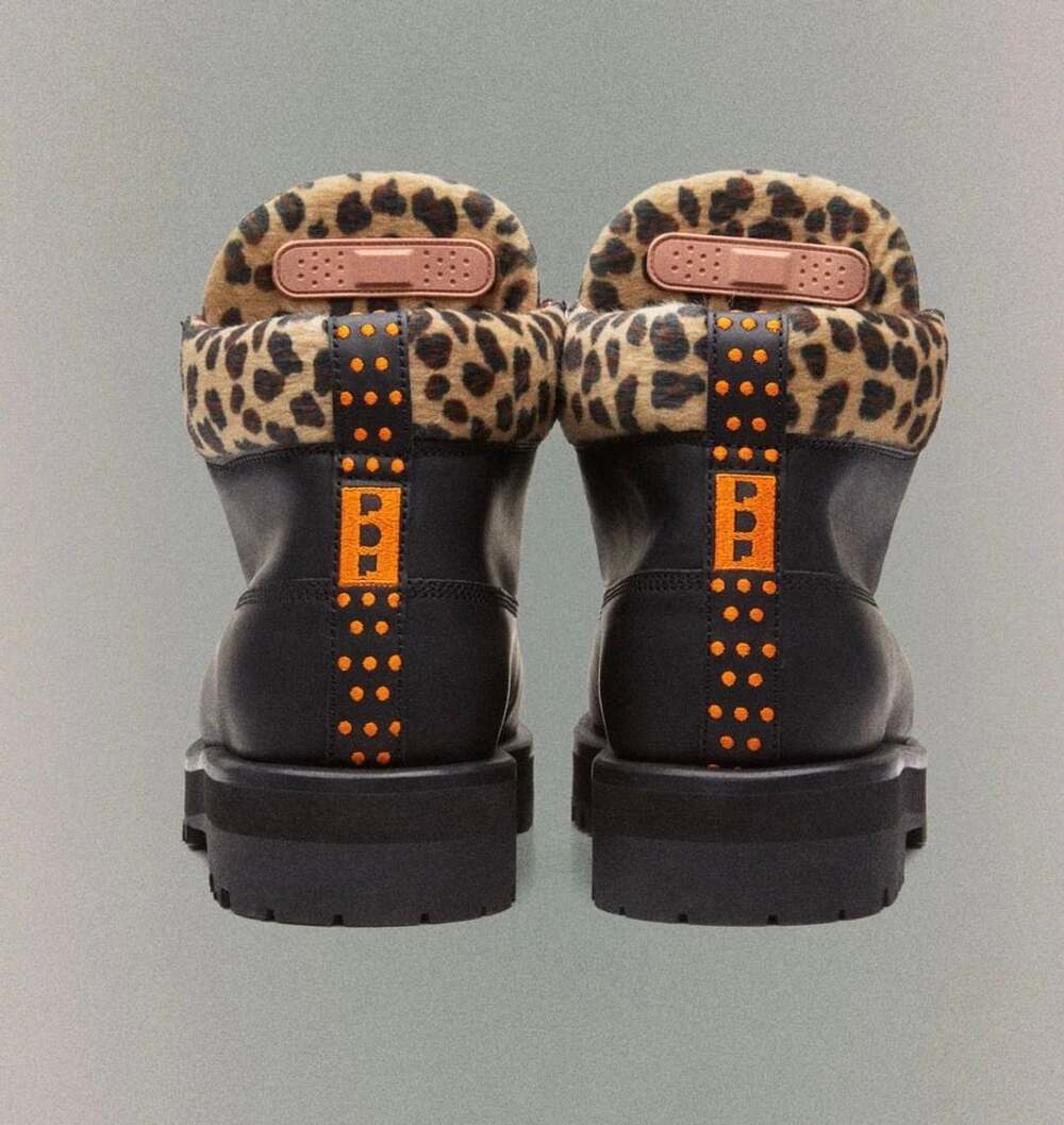 PDF Channel Strada Low Boots Black Leopard